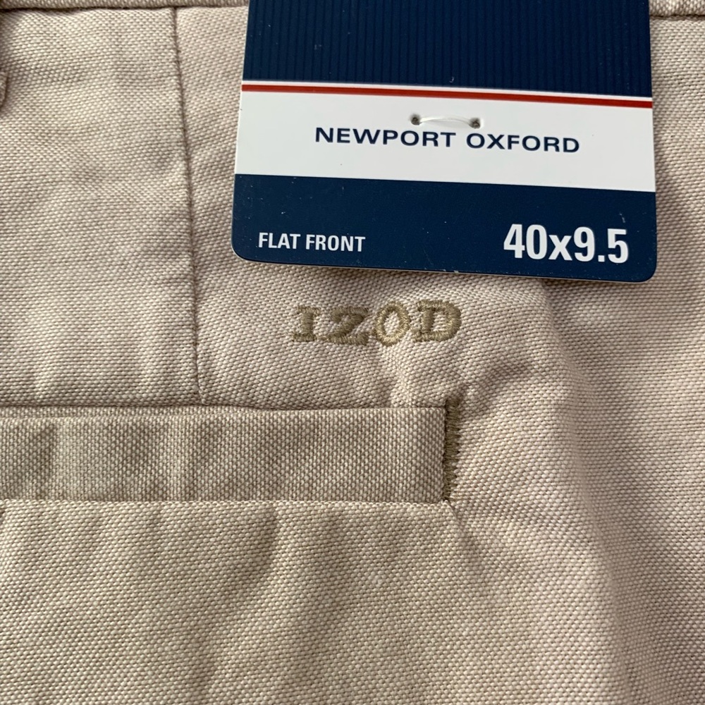IZOD Newport Classic-Fit Oxford Stretch Shorts - Picture 7 of 8